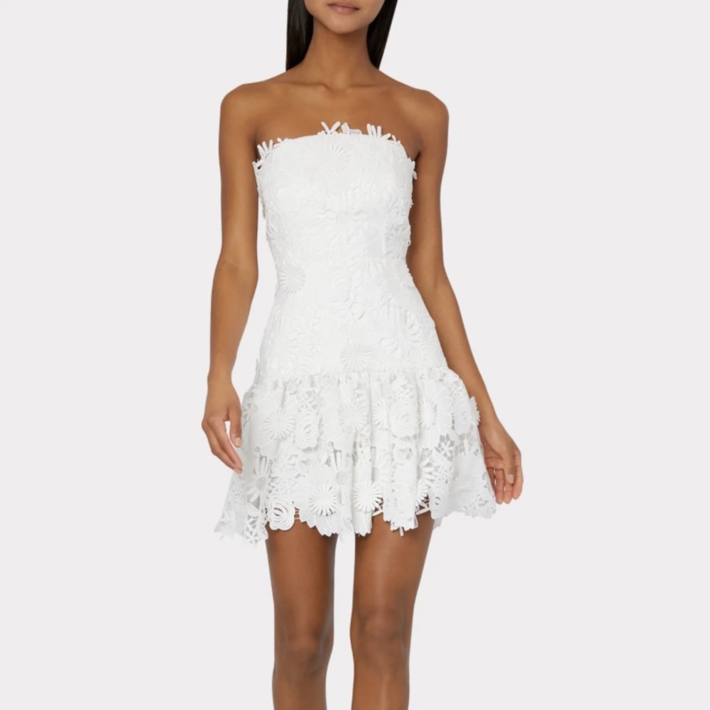 Milly Ester 3D Lace Dress